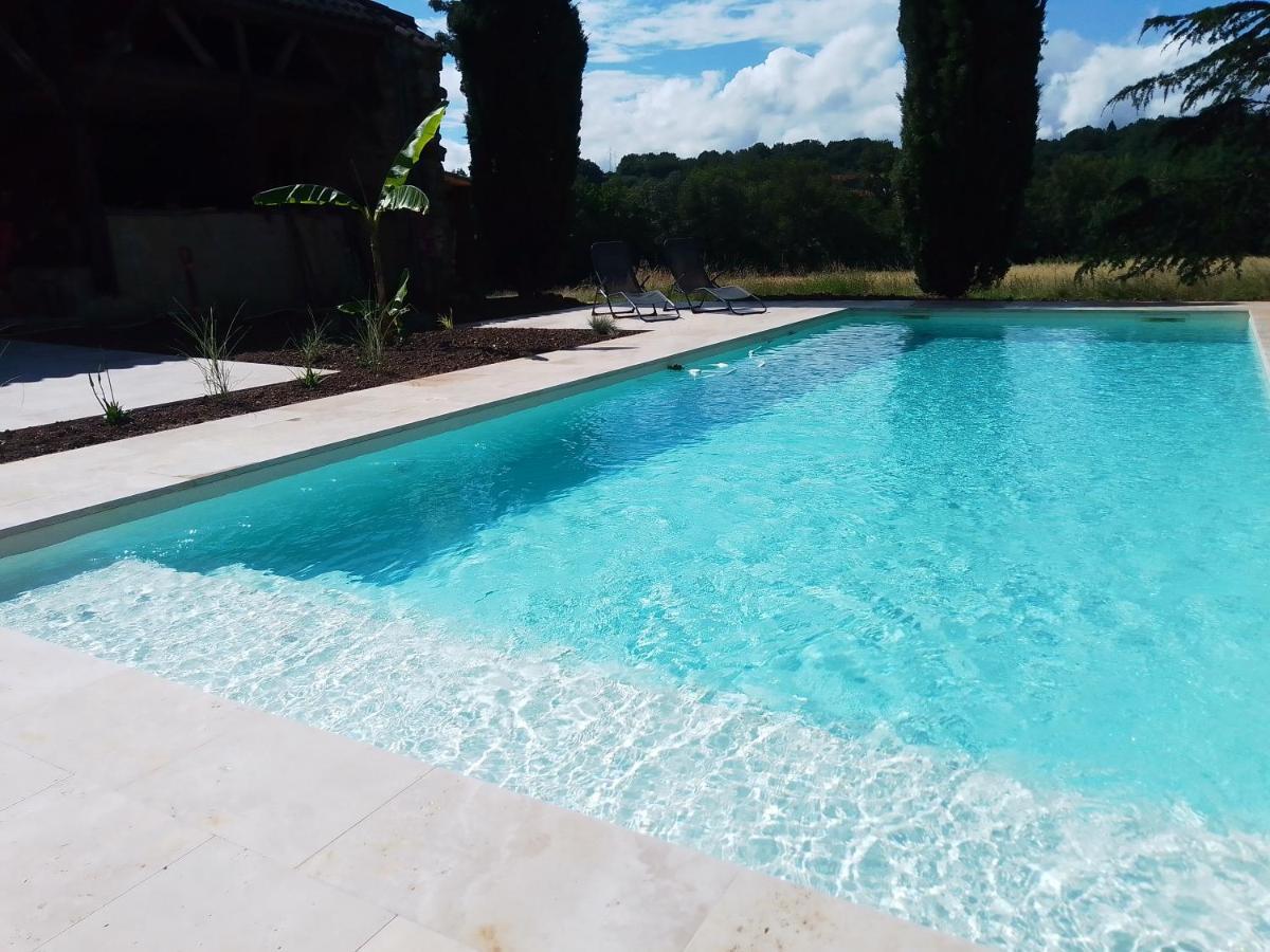 Gite Lot'Ivier Piscine Nature Lot Montayral Exterior photo